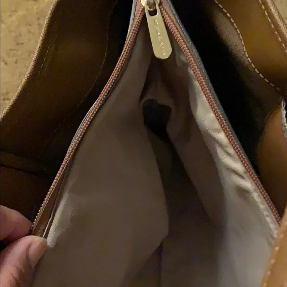 Michael Kors Brown Leather Tote Bag